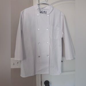 White Chef Coat with Double Breasted Design